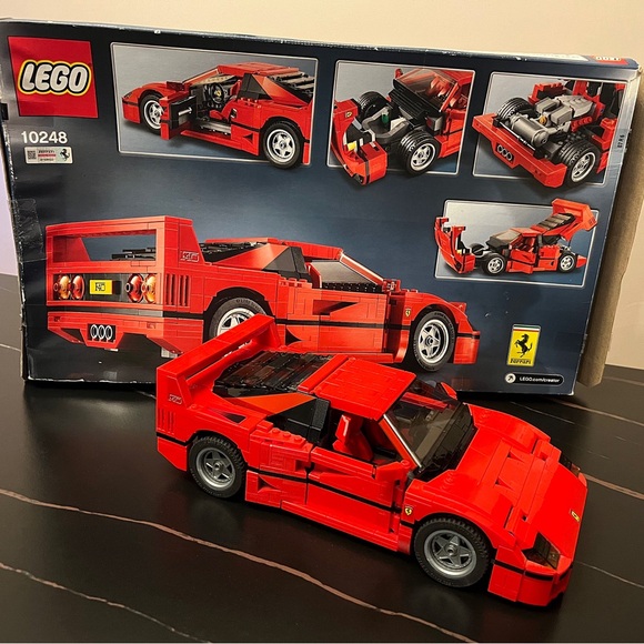 LEGO Creator Ferrari F40 (10248) Complete Set - Picture 3 of 11